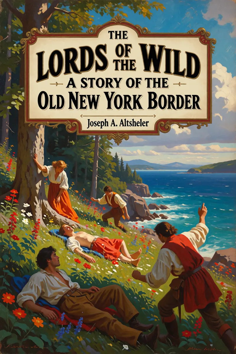 Cover of The Lords of the Wild: A Story of the Old New York Border by Joseph A. Altsheler