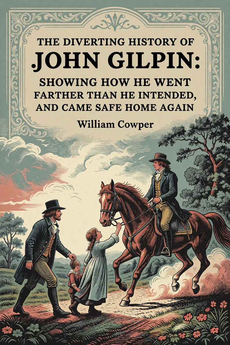 Cover of The Diverting History of John Gilpin: Showing How He Went Farther Than He Intended, and Came Safe Home Again by William Cowper