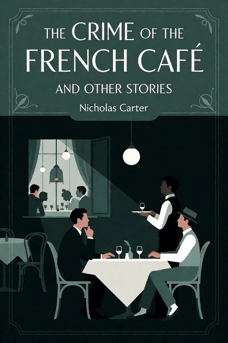 Cover of The Crime of the French Café and Other Stories by Nicholas Carter