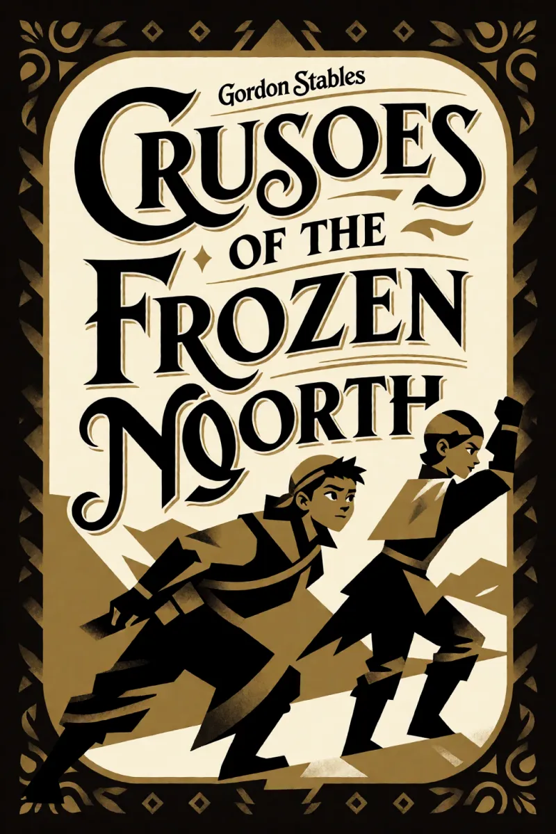 Cover of Crusoes of the Frozen North by Gordon Stables