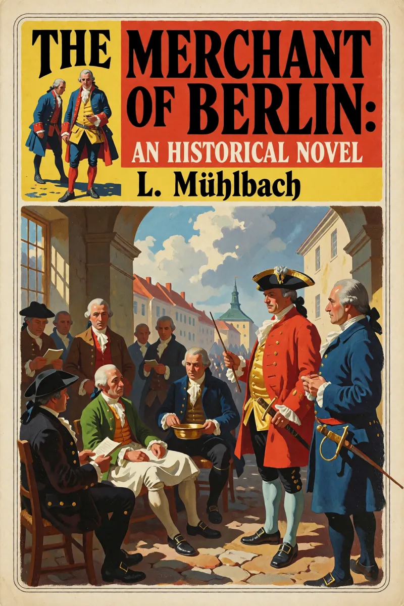 Cover of The Merchant of Berlin: An Historical Novel by L. Mühlbach