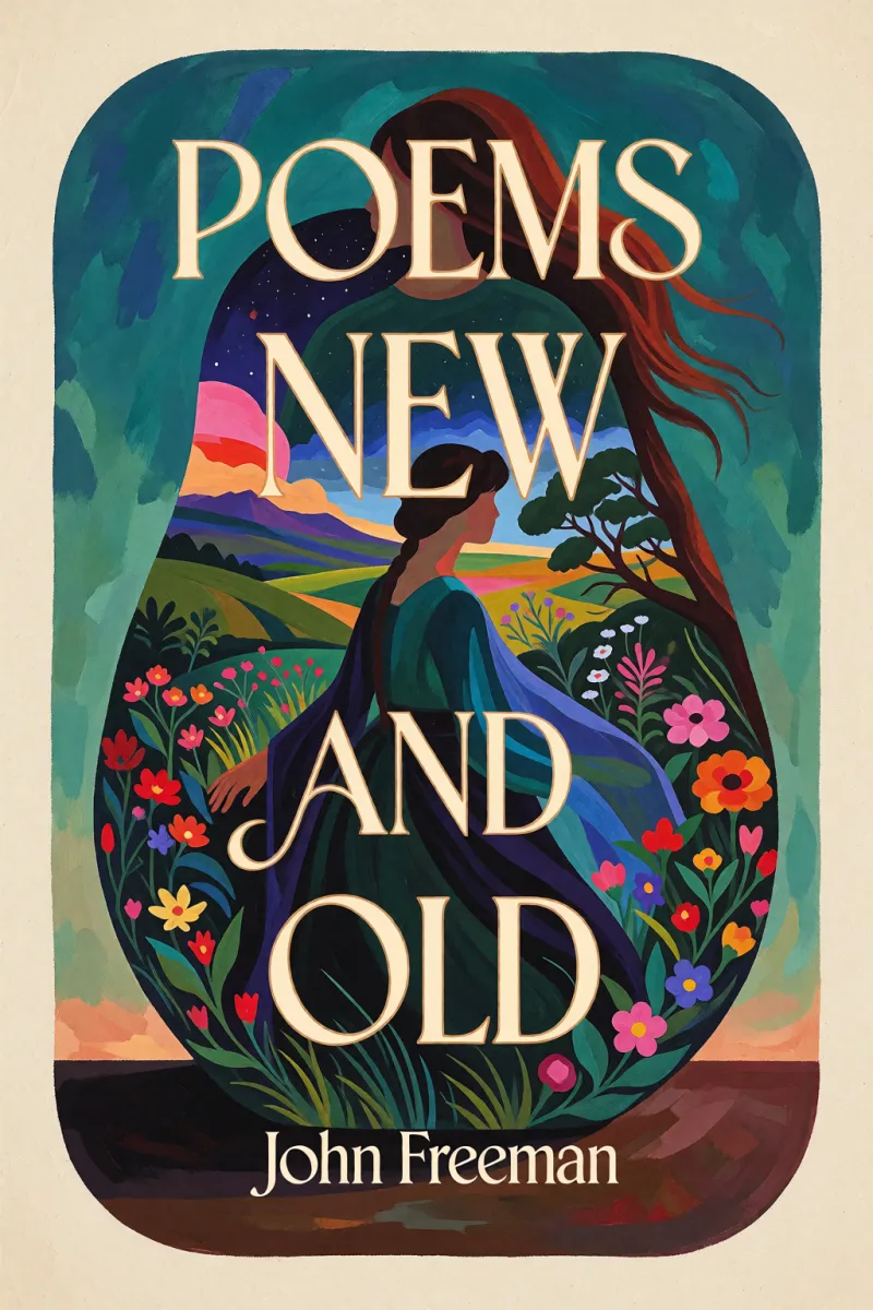 Cover of Poems New and Old by John Freeman