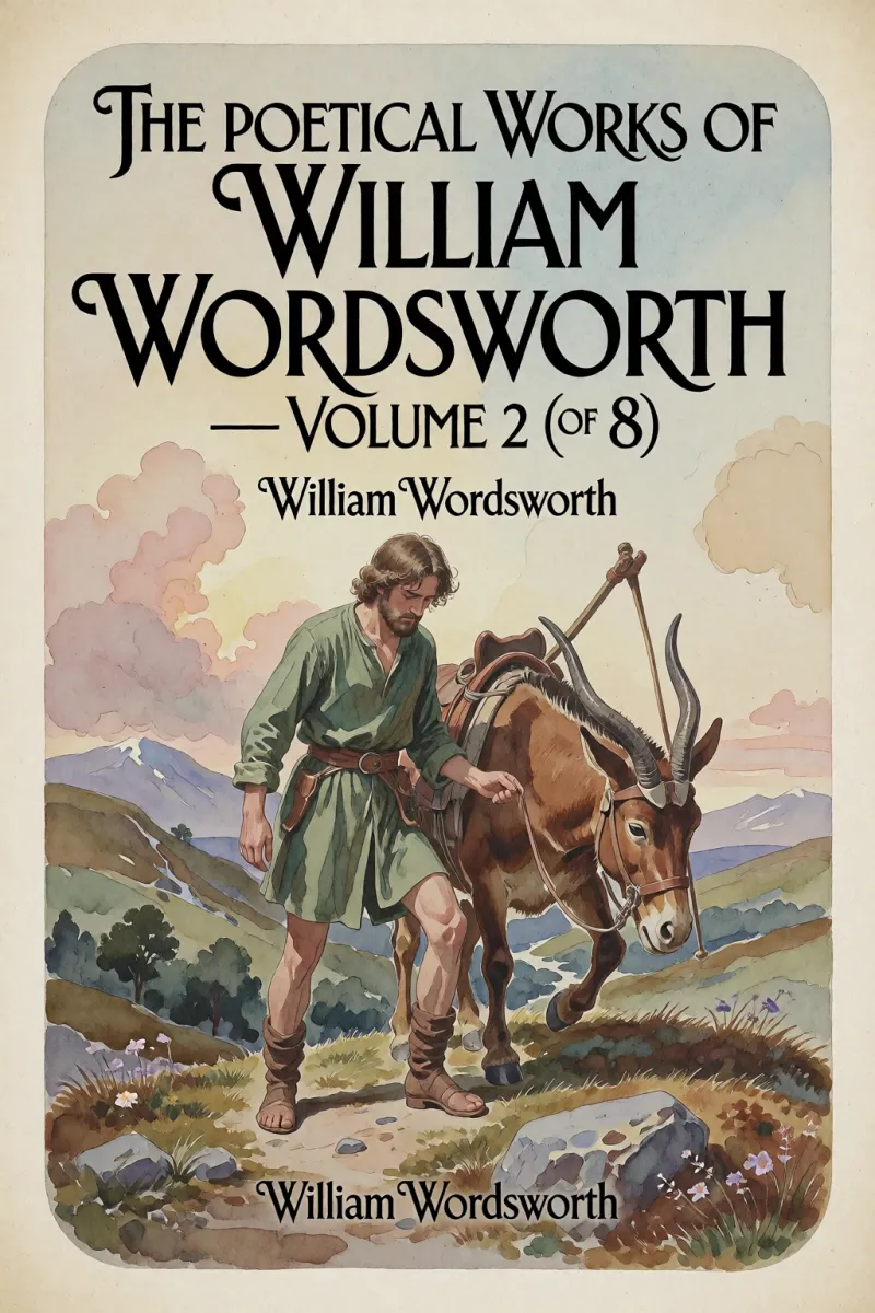Cover of The Poetical Works of William Wordsworth — Volume 2 (of 8) by William Wordsworth