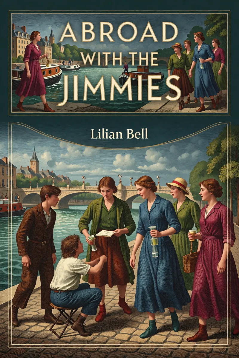 Cover of Abroad with the Jimmies by Lilian Bell