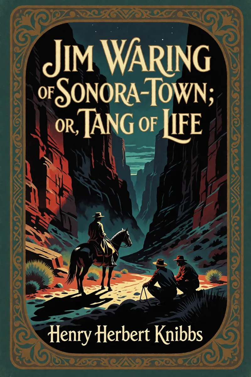 Cover of Jim Waring of Sonora-Town; Or, Tang of Life by Henry Herbert Knibbs