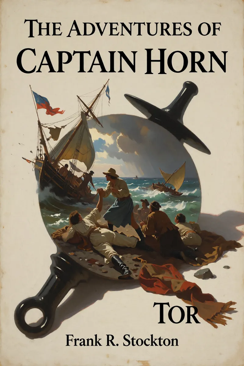 Cover of The Adventures of Captain Horn by Frank R. Stockton