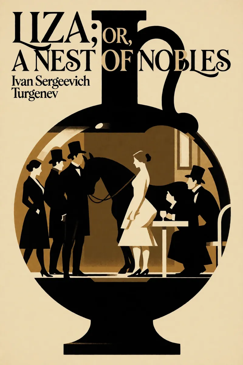 Cover of Liza; Or, "A Nest of Nobles" by Ivan Sergeevich Turgenev