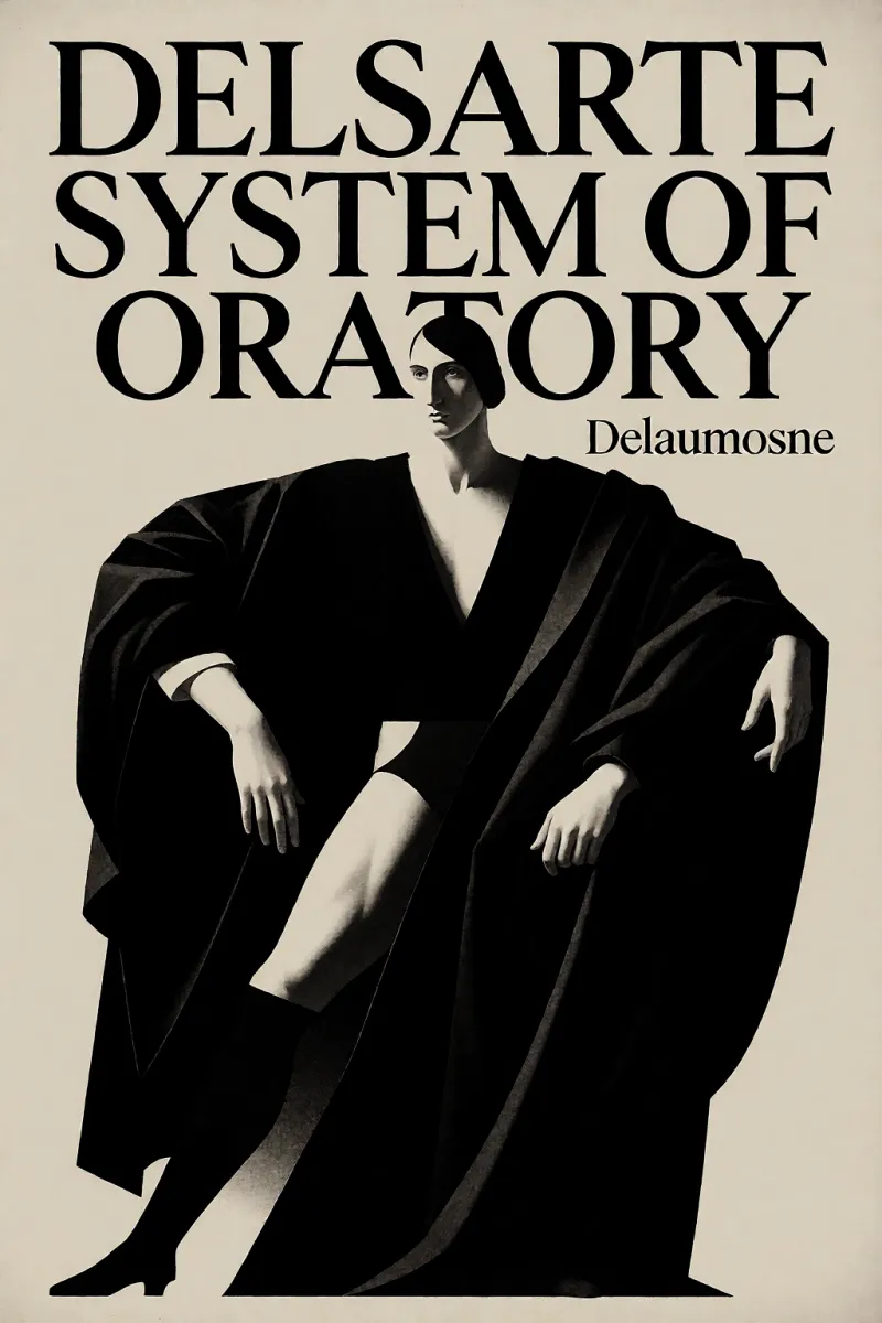 Cover of Delsarte System of Oratory by Delaumosne