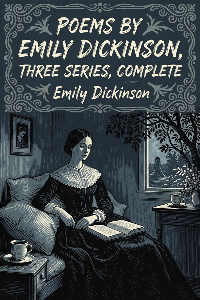 Cover of Poems by Emily Dickinson, Three Series, Complete by Emily Dickinson