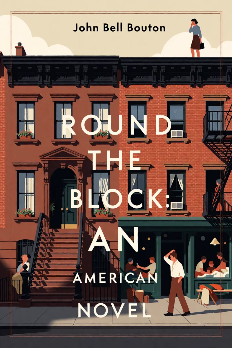 Cover of Round the Block: An American Novel by John Bell Bouton
