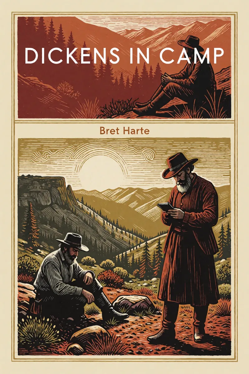 Cover of Dickens in Camp by Bret Harte