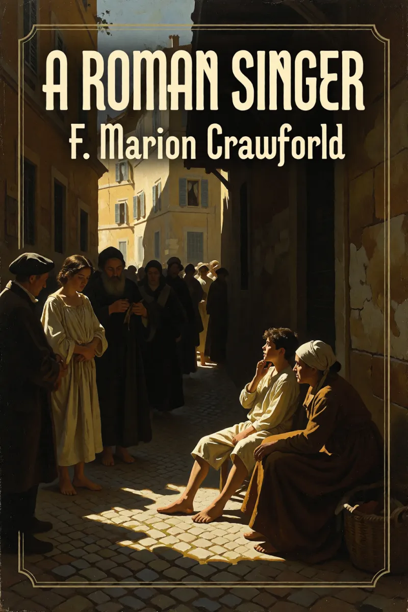 Cover of A Roman Singer by F. Marion Crawford