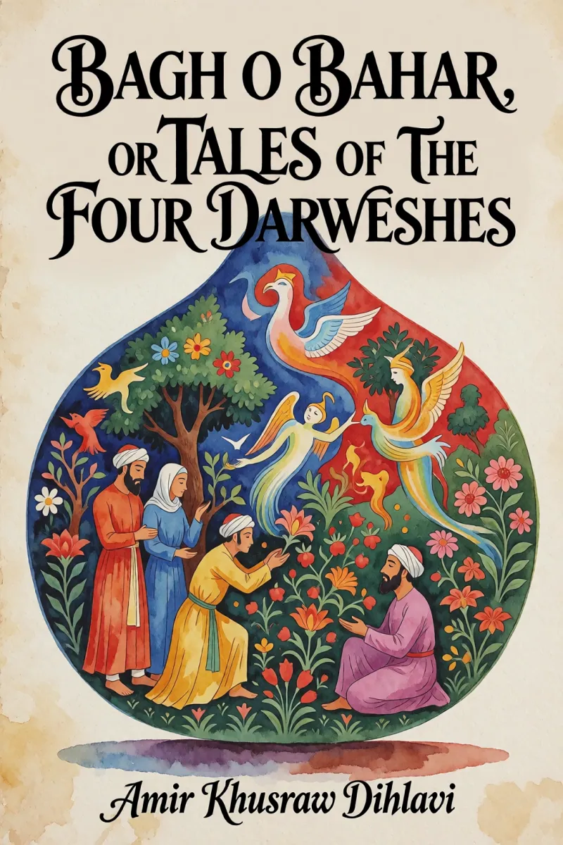 Cover of Bagh O Bahar, or Tales of the Four Darweshes by Amir Khusraw Dihlavi