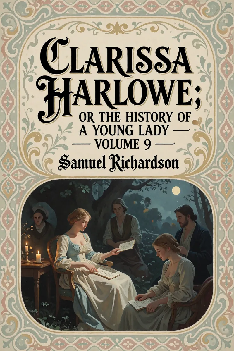 Cover of Clarissa Harlowe; or the history of a young lady — Volume 9 by Samuel Richardson