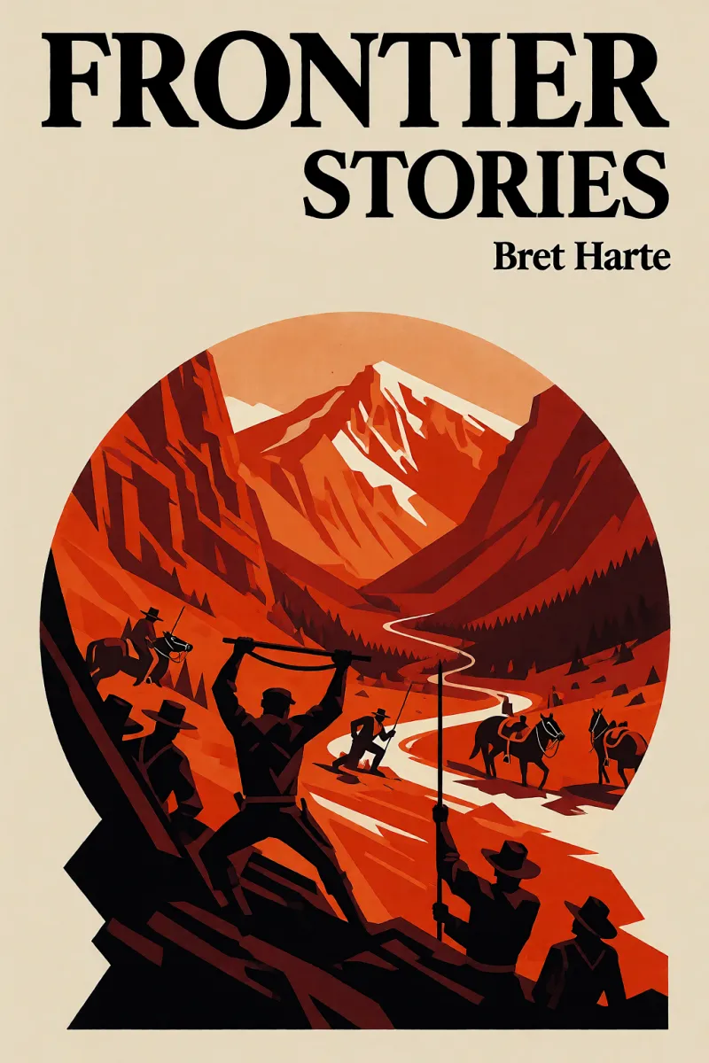 Cover of Frontier Stories by Bret Harte