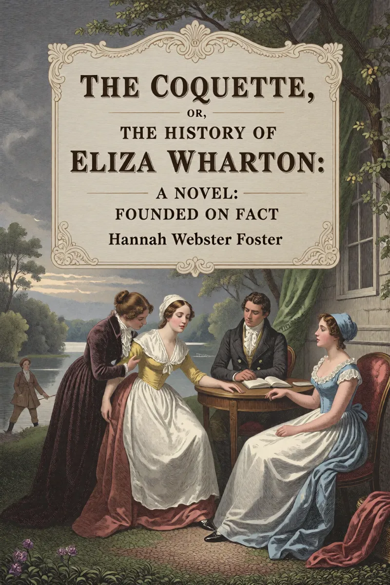 Cover of The Coquette, or, The History of Eliza Wharton: A Novel: Founded on Fact by Hannah Webster Foster