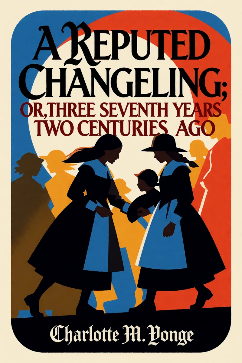 Cover of A Reputed Changeling; Or, Three Seventh Years Two Centuries Ago by Charlotte M. Yonge
