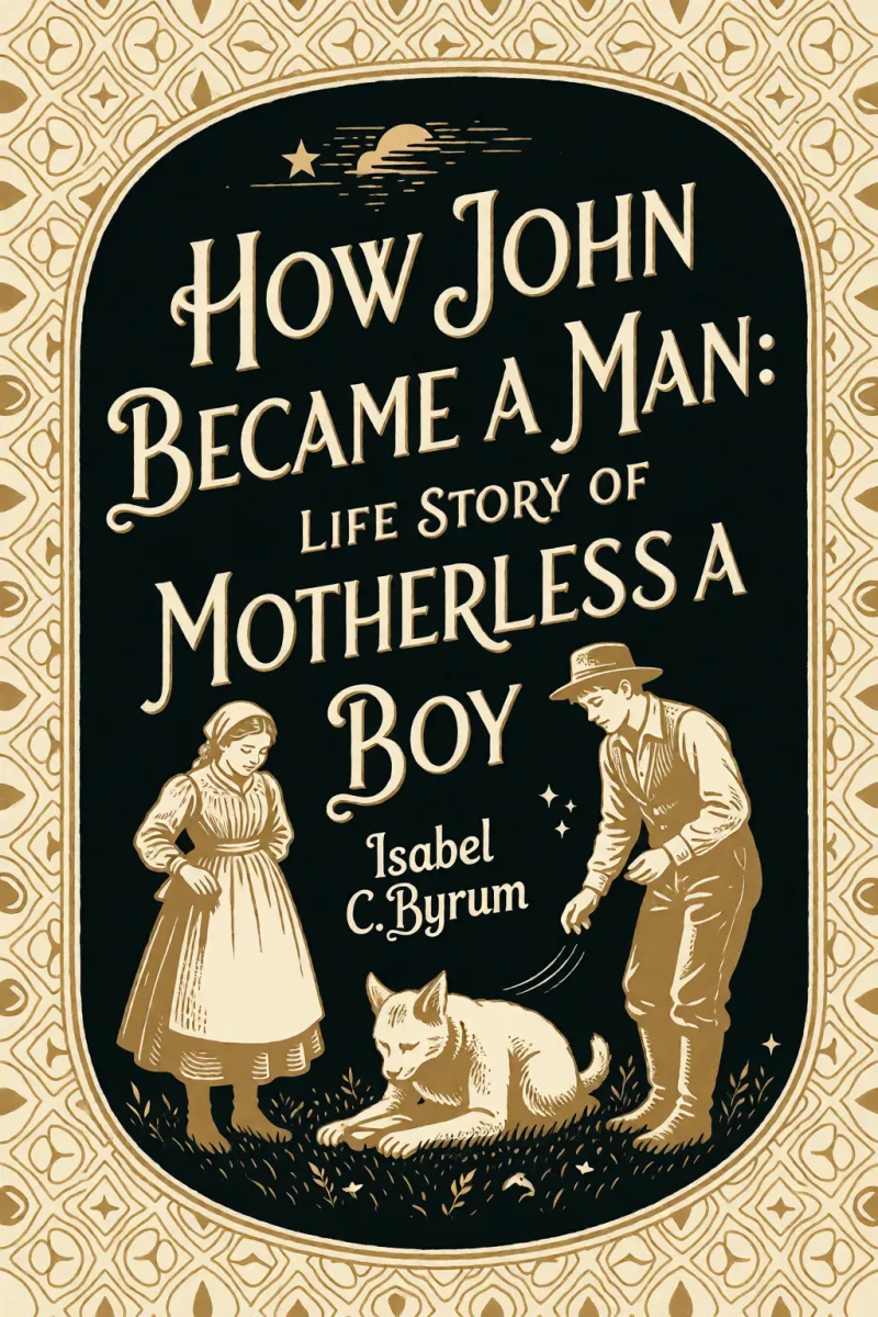 Cover of How John Became a Man: Life Story of a Motherless Boy by Isabel C. Byrum