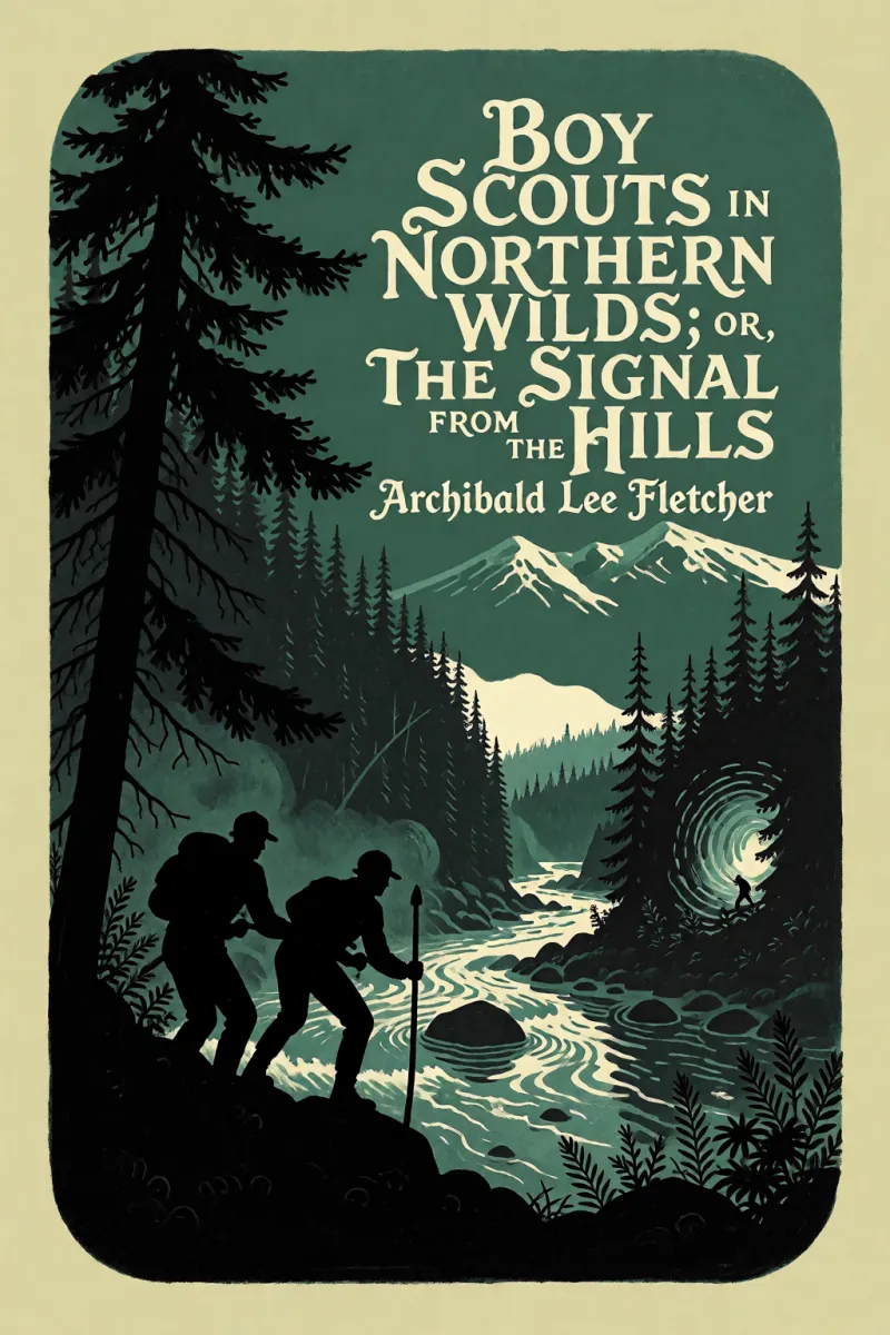Cover of Boy Scouts in Northern Wilds; Or, The Signal from the Hills by Archibald Lee Fletcher