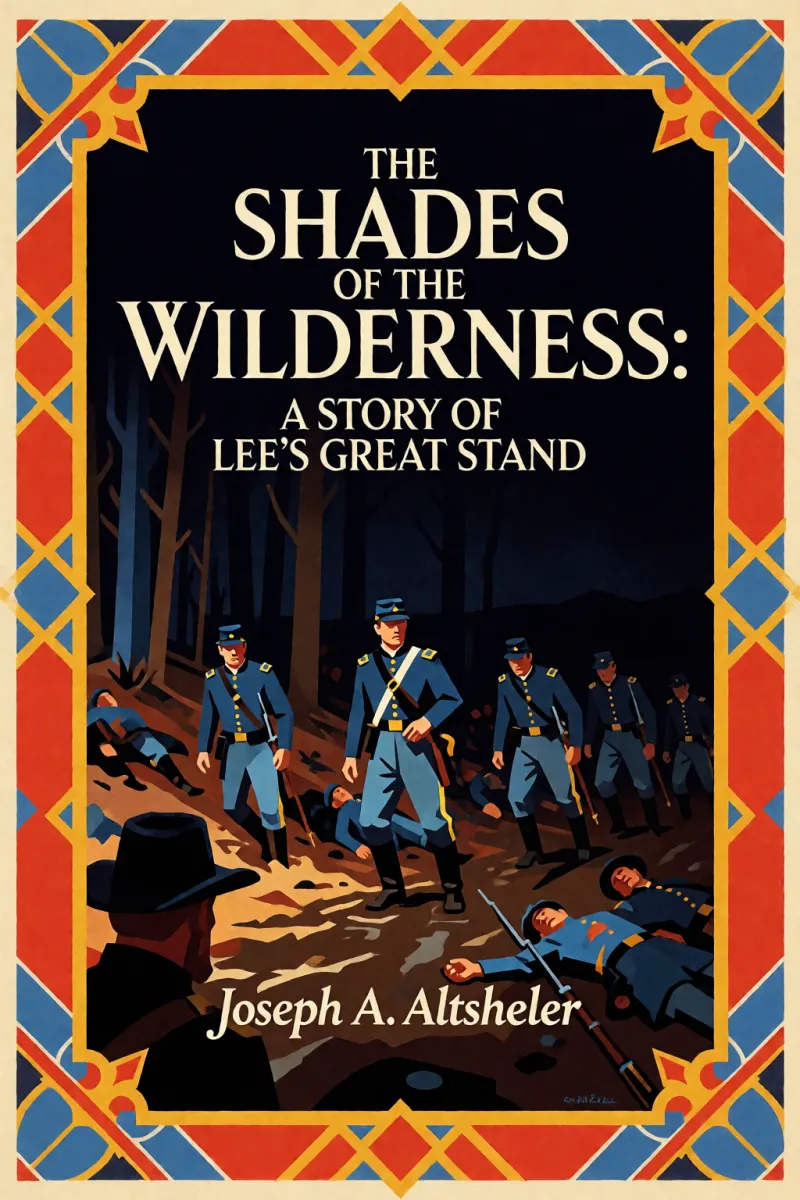 Cover of The Shades of the Wilderness: A Story of Lee's Great Stand by Joseph A. Altsheler