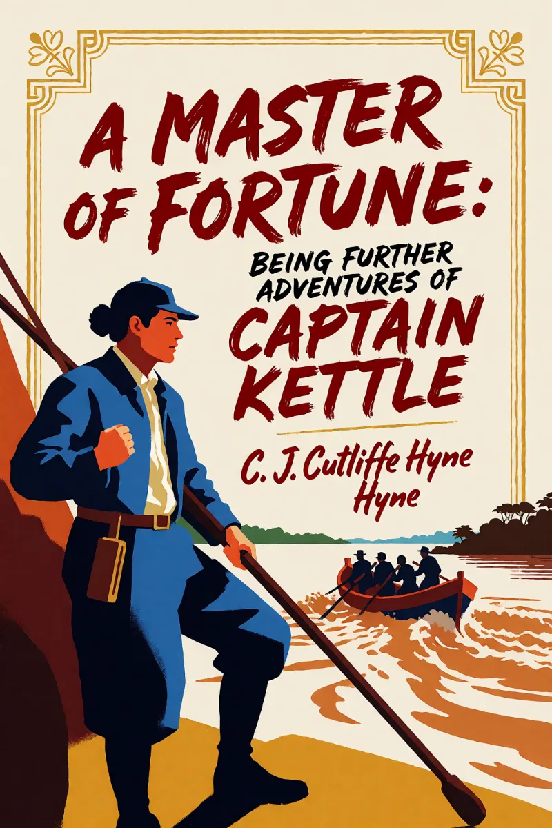 Cover of A Master of Fortune: Being Further Adventures of Captain Kettle by C. J. Cutcliffe Hyne