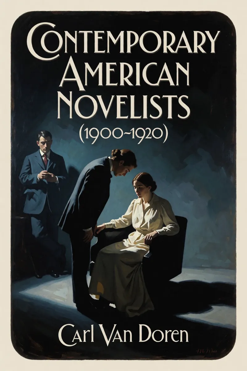 Cover of Contemporary American Novelists (1900-1920) by Carl Van Doren