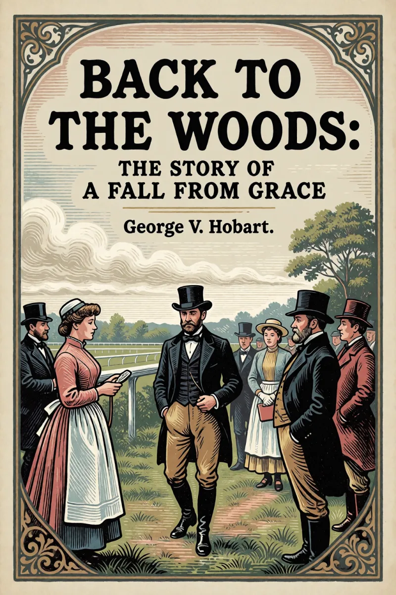 Cover of Back to the Woods: The Story of a Fall from Grace by George V. Hobart