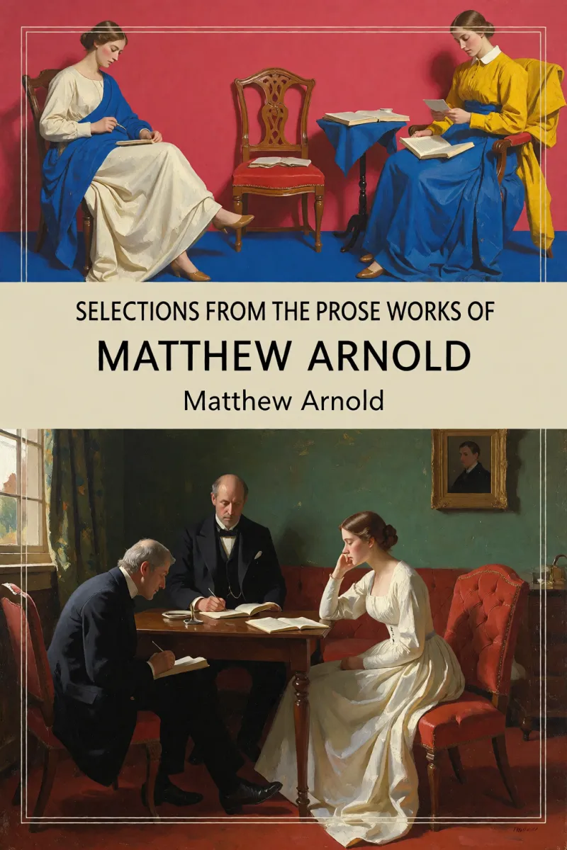 Cover of Selections from the Prose Works of Matthew Arnold by Matthew Arnold