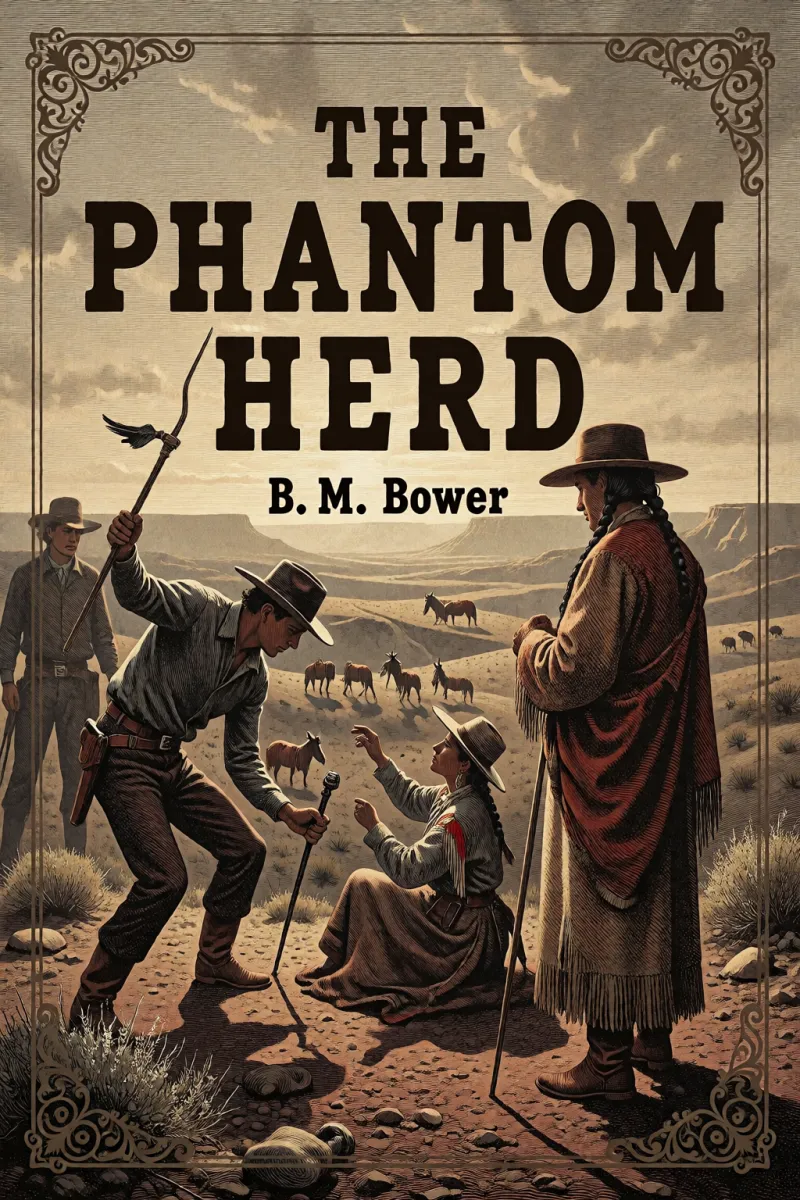 Cover of The Phantom Herd by B. M. Bower