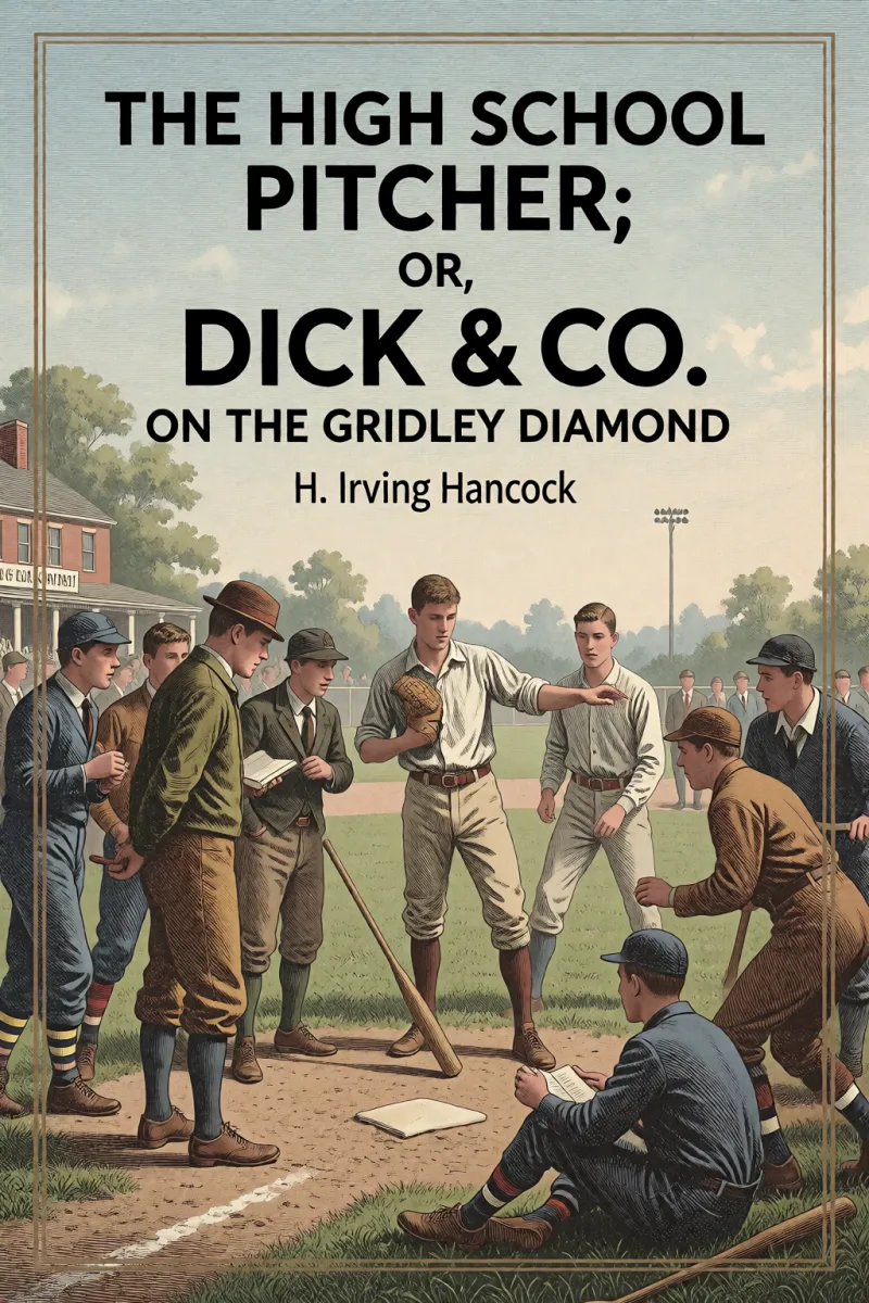 Cover of The High School Pitcher; or, Dick & Co. on the Gridley Diamond by H. Irving Hancock