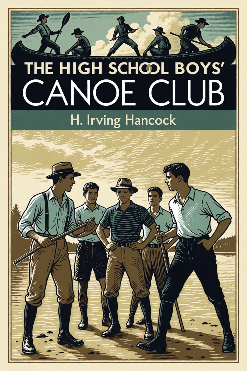 Cover of The High School Boys' Canoe Club by H. Irving Hancock