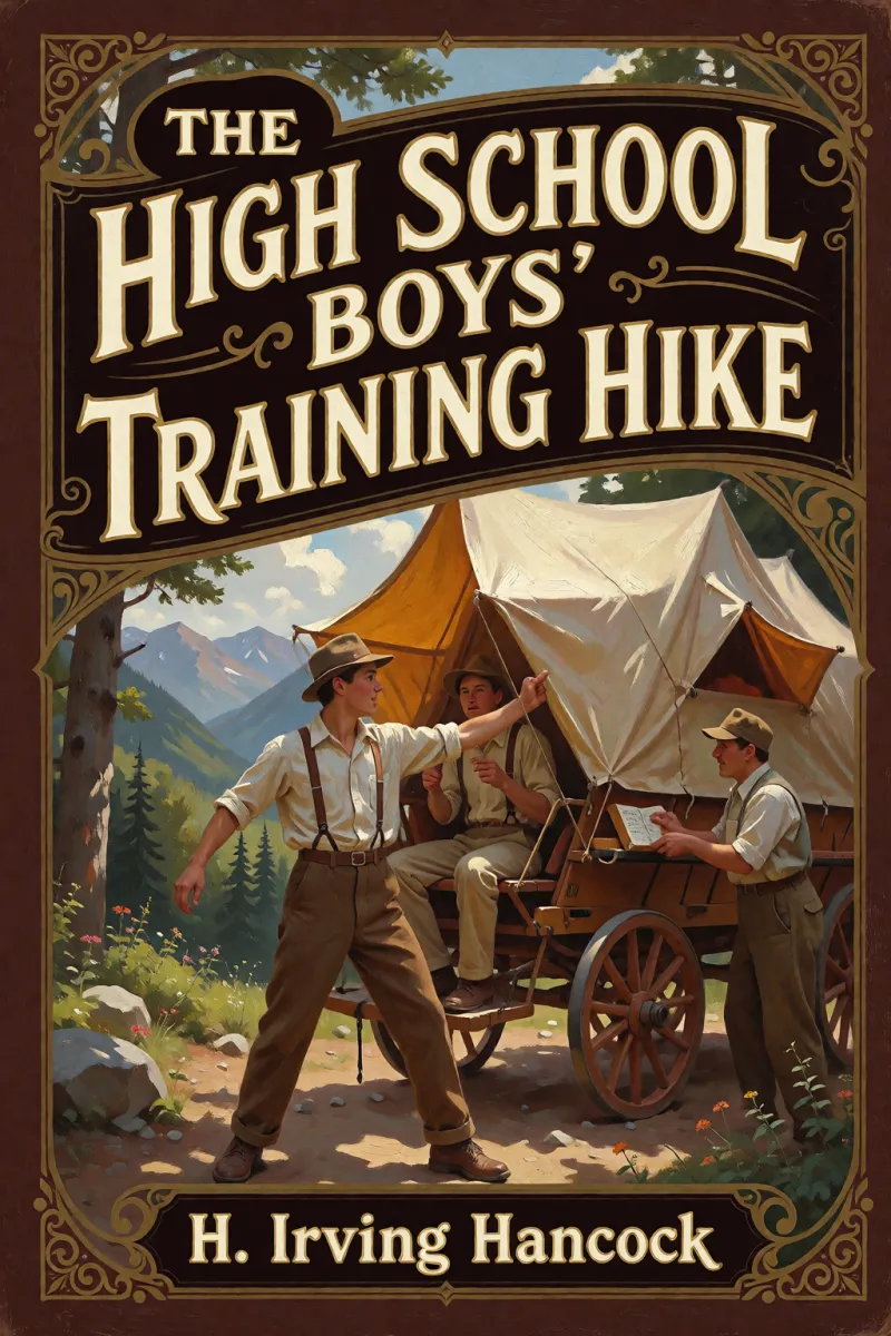Cover of The High School Boys' Training Hike by H. Irving Hancock