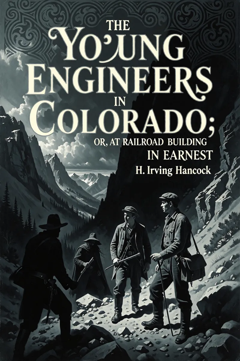 Cover of The Young Engineers in Colorado; Or, At Railroad Building in Earnest by H. Irving Hancock