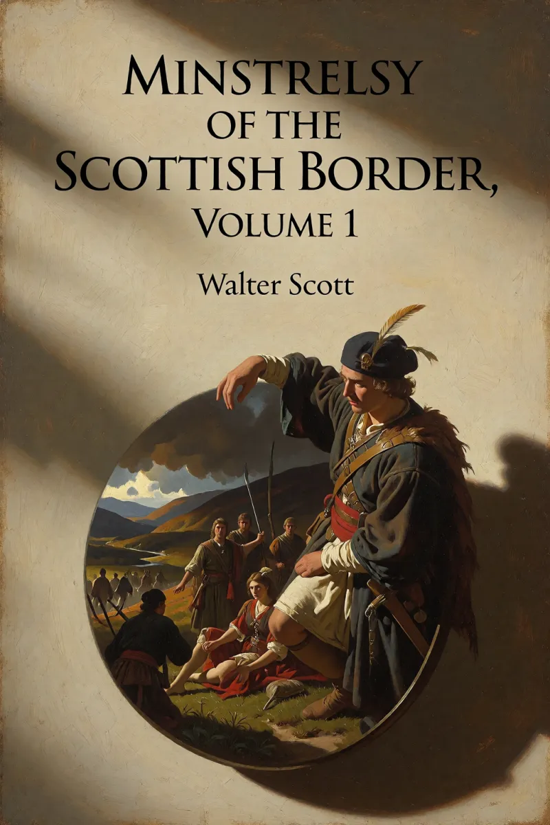 Cover of Minstrelsy of the Scottish border, Volume 1 by Walter Scott