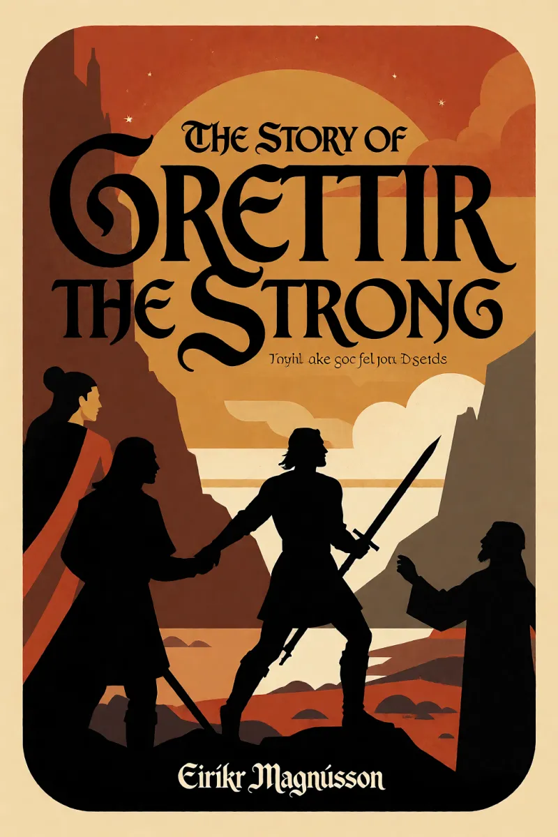 Cover of The Story of Grettir the Strong by Eiríkr Magnússon