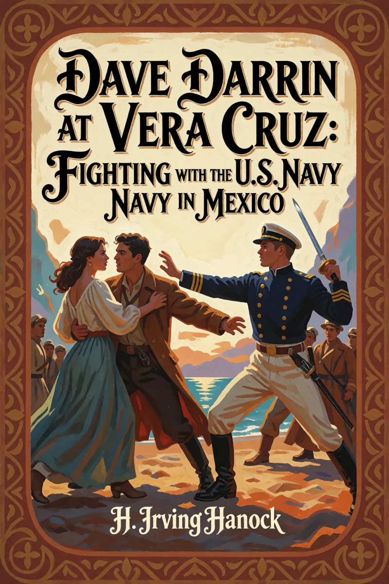 Cover of Dave Darrin at Vera Cruz: Fighting with the U.S. Navy in Mexico by H. Irving Hancock