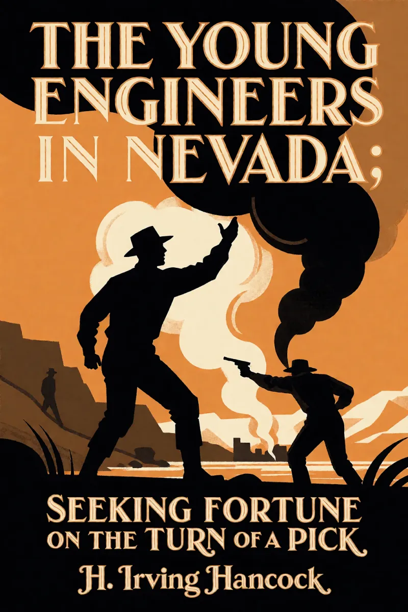 Cover of The Young Engineers in Nevada; Or, Seeking Fortune on the Turn of a Pick by H. Irving Hancock