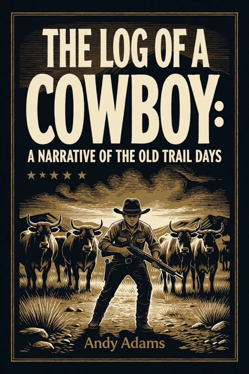 Cover of The Log of a Cowboy: A Narrative of the Old Trail Days by Andy Adams