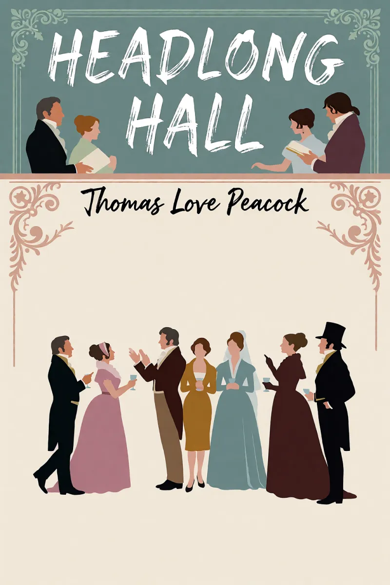Cover of Headlong Hall by Thomas Love Peacock