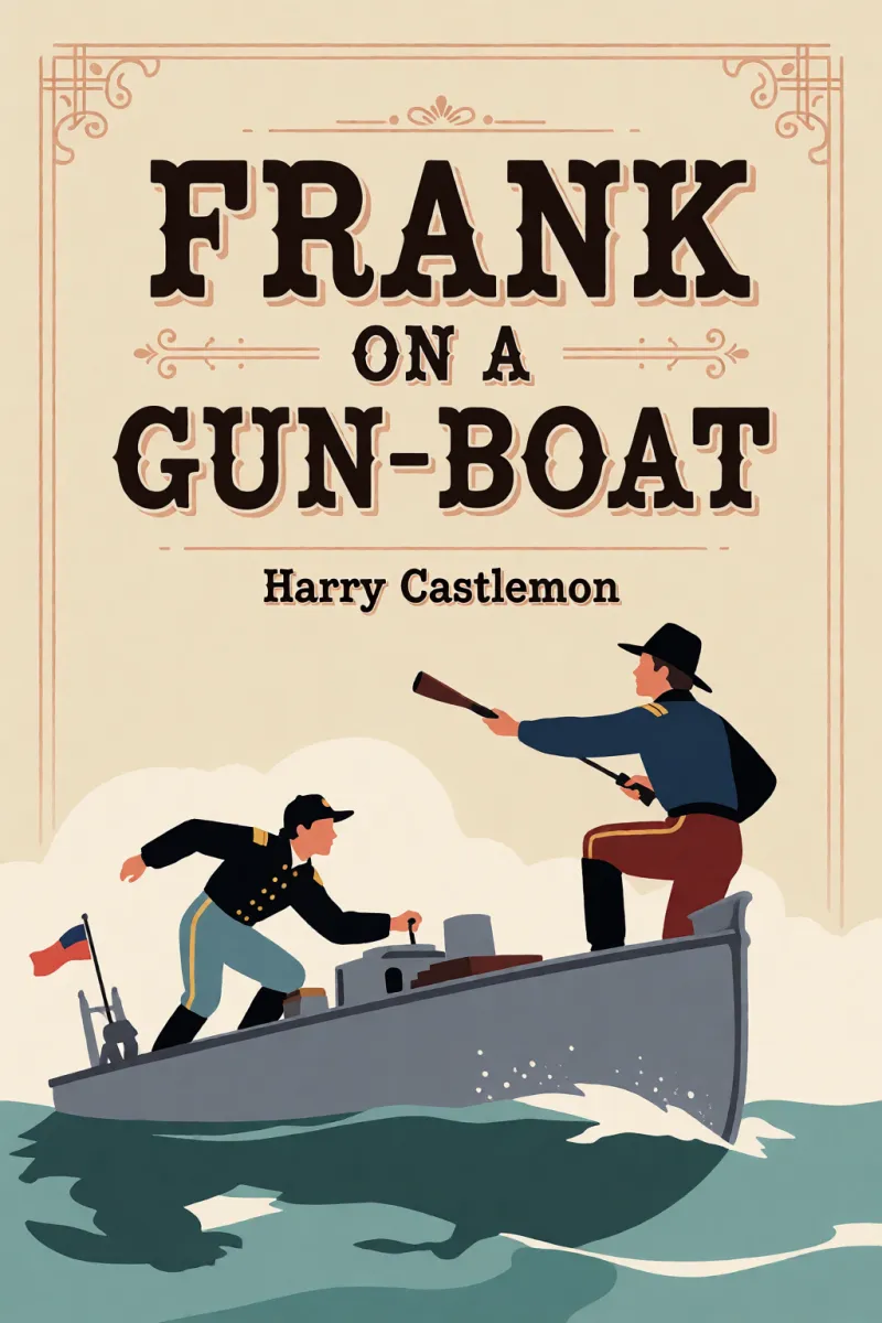 Cover of Frank on a Gun-Boat by Harry Castlemon