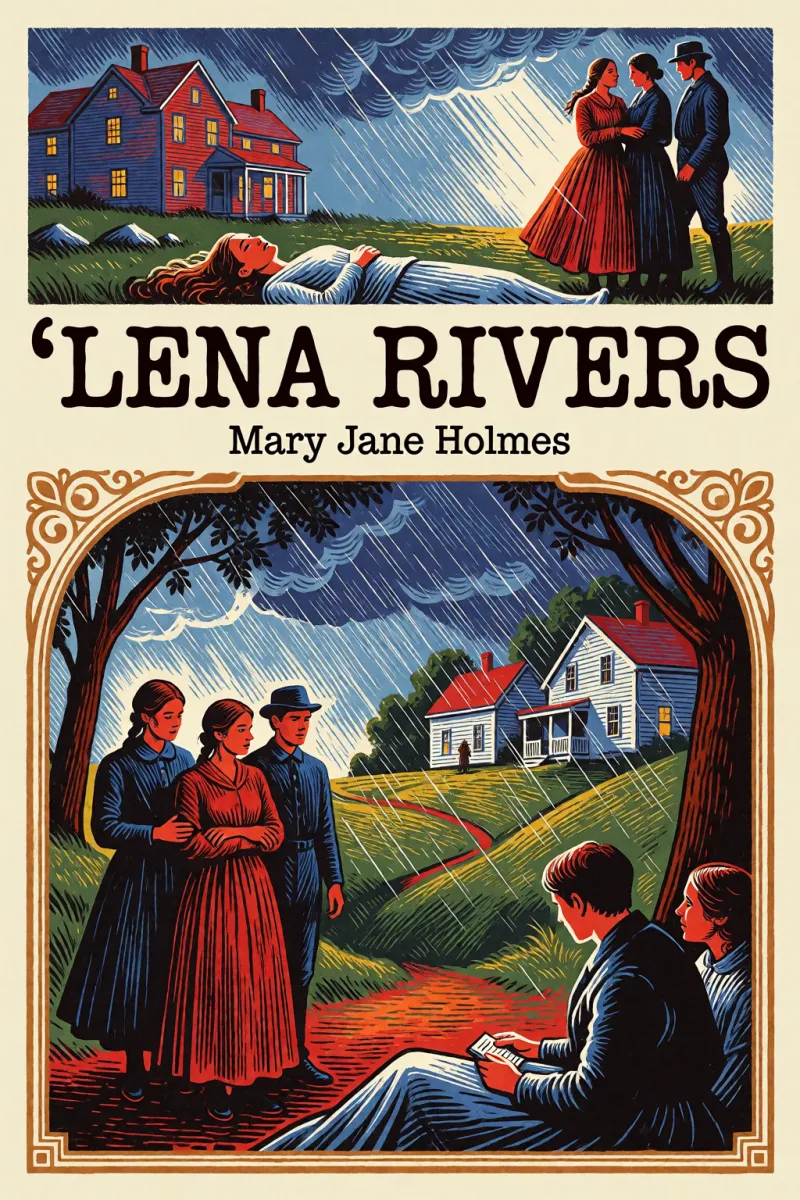Cover of 'Lena Rivers by Mary Jane Holmes