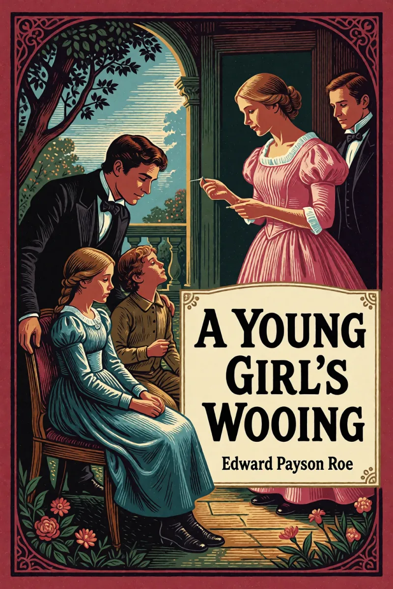 Cover of A Young Girl's Wooing by Edward Payson Roe