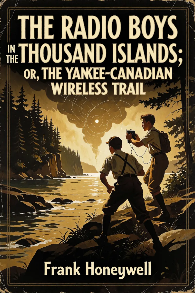 Cover of The Radio Boys in the Thousand Islands; Or, The Yankee-Canadian Wireless Trail by Frank Honeywell