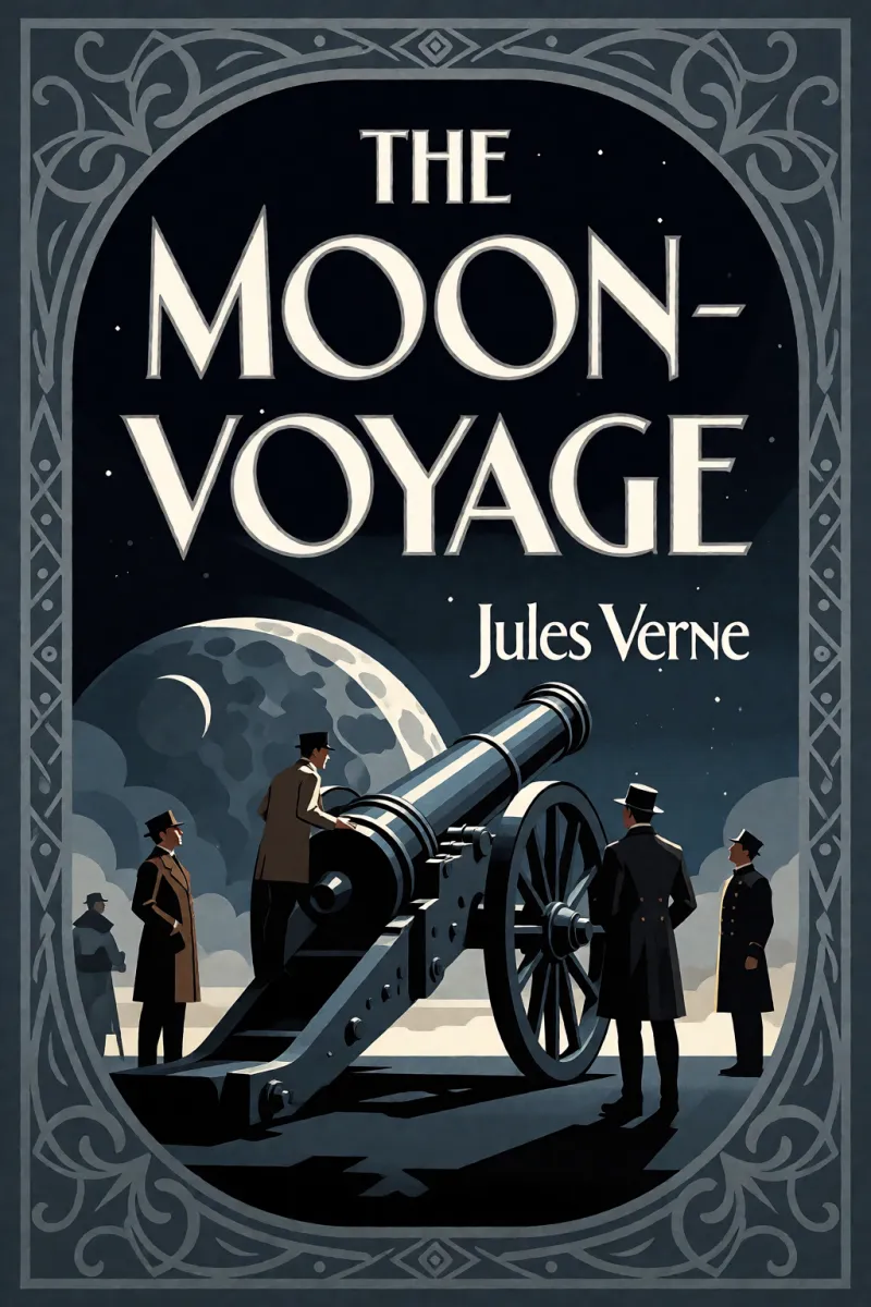 Cover of The Moon-Voyage by Jules Verne