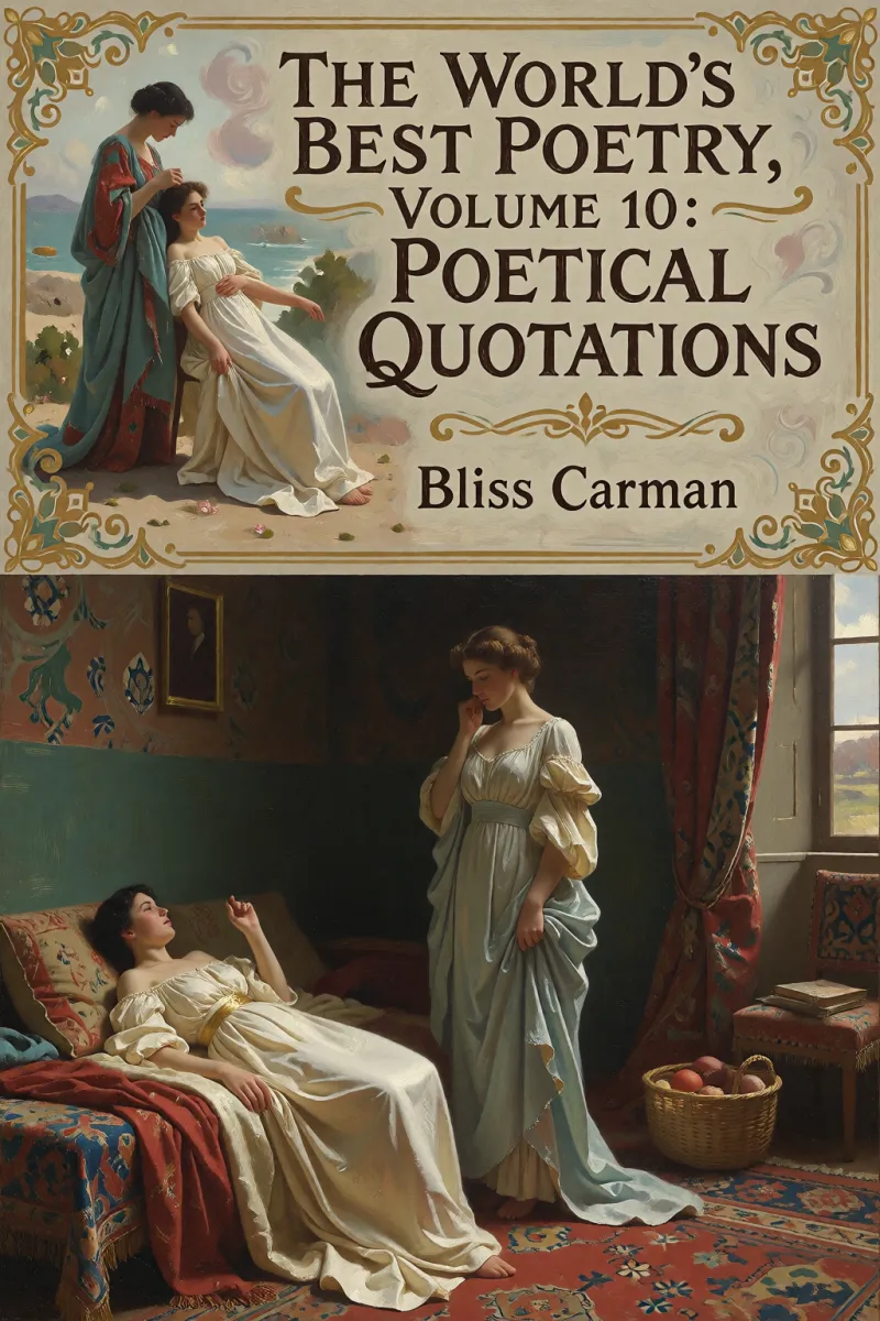 Cover of The World's Best Poetry, Volume 10: Poetical Quotations by Bliss Carman
