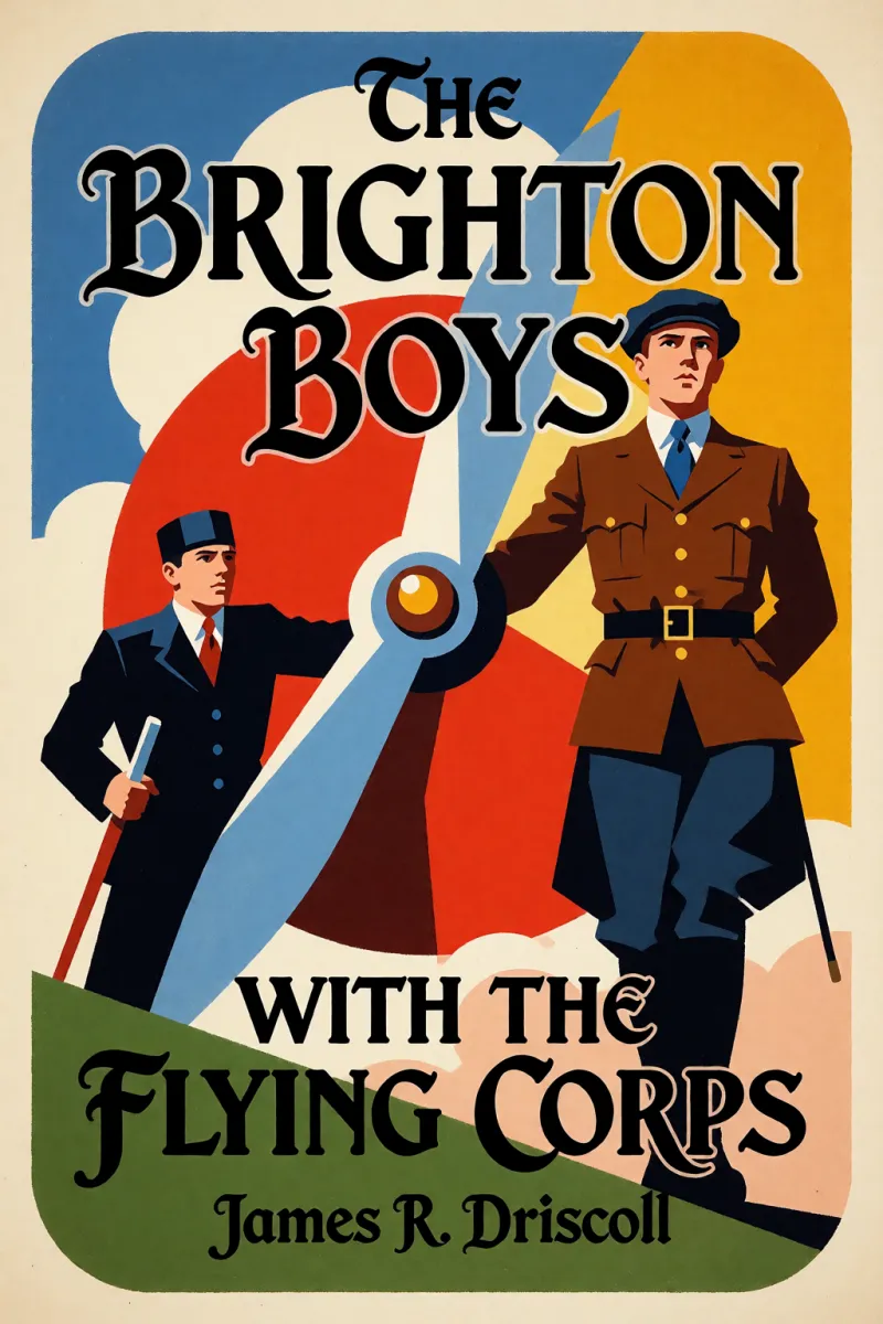 Cover of The Brighton Boys with the Flying Corps by James R. Driscoll