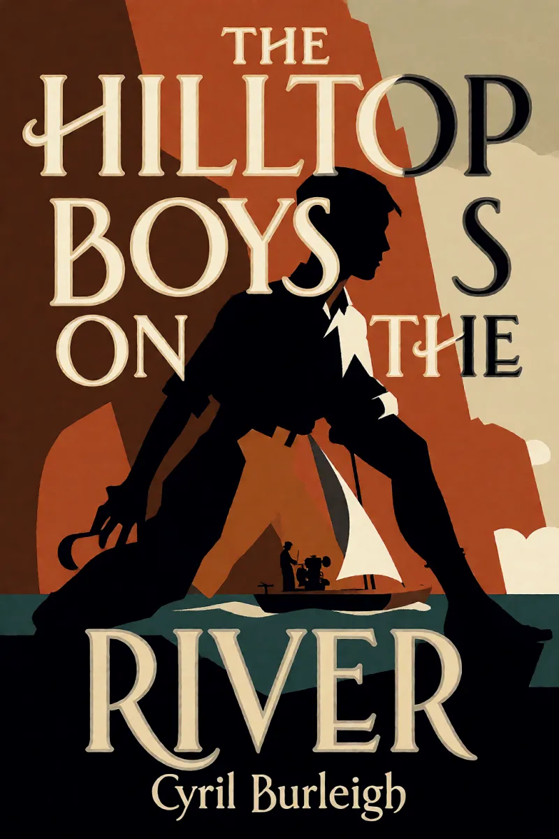 Cover of The Hilltop Boys on the River by Cyril Burleigh