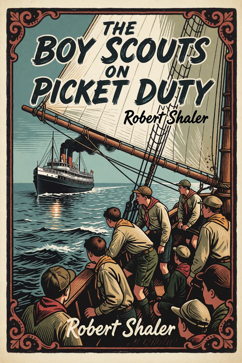 Cover of The Boy Scouts on Picket Duty by Robert Shaler