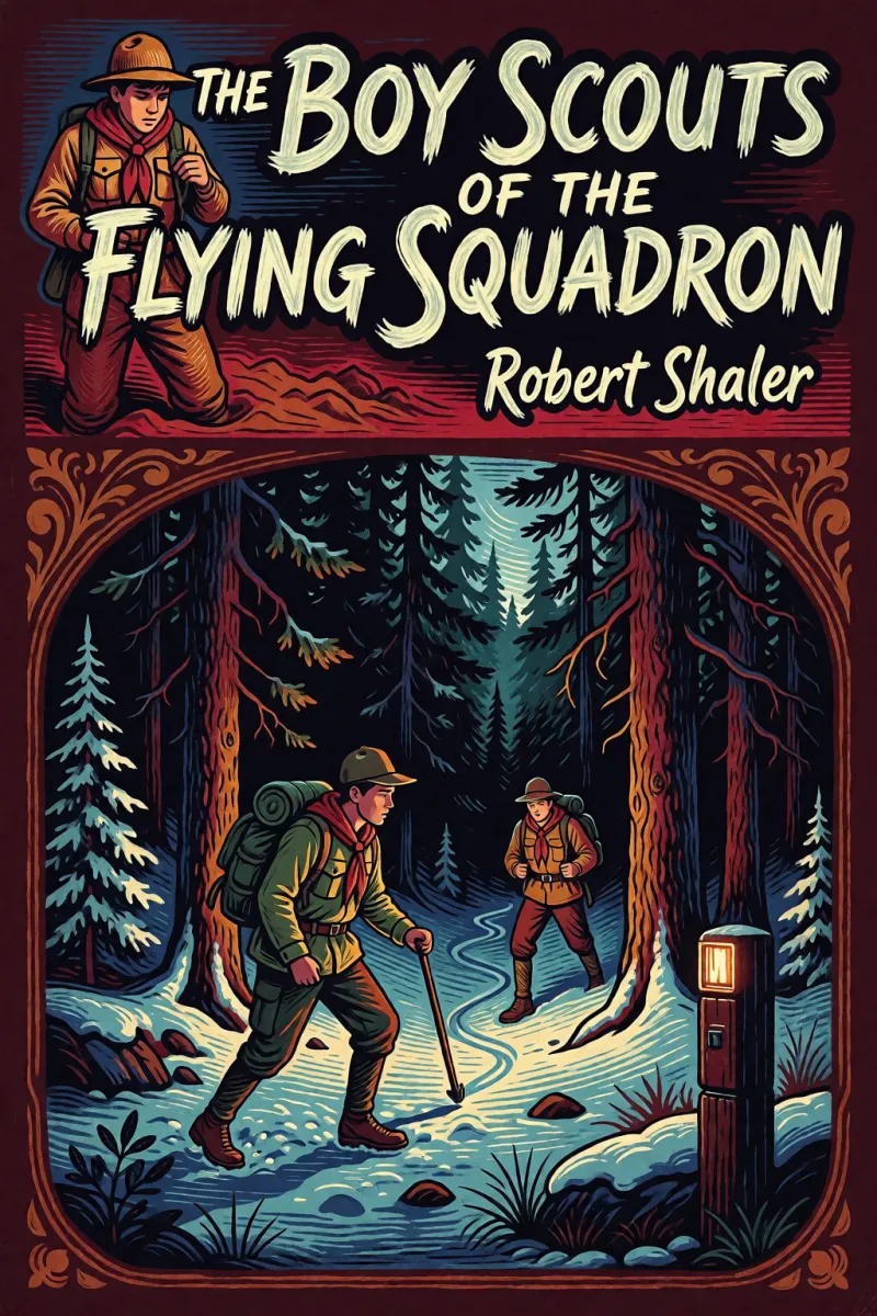 Cover of The Boy Scouts of the Flying Squadron by Robert Shaler