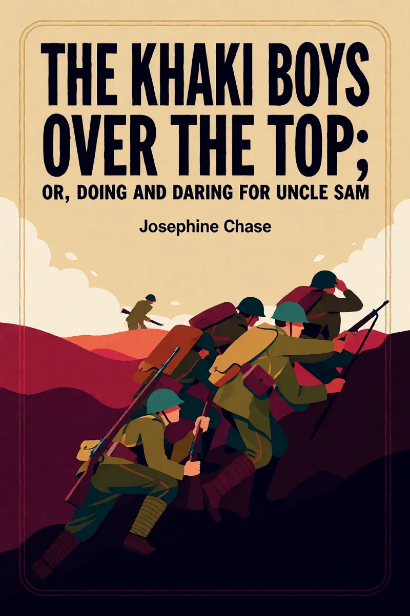Cover of The Khaki Boys over the Top; Or, Doing and Daring for Uncle Sam by Josephine Chase
